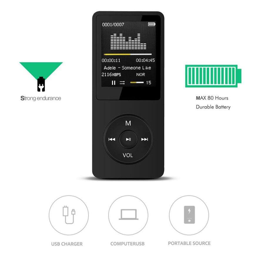 1.8-inch TFT display Portable MP3 player - Arovion