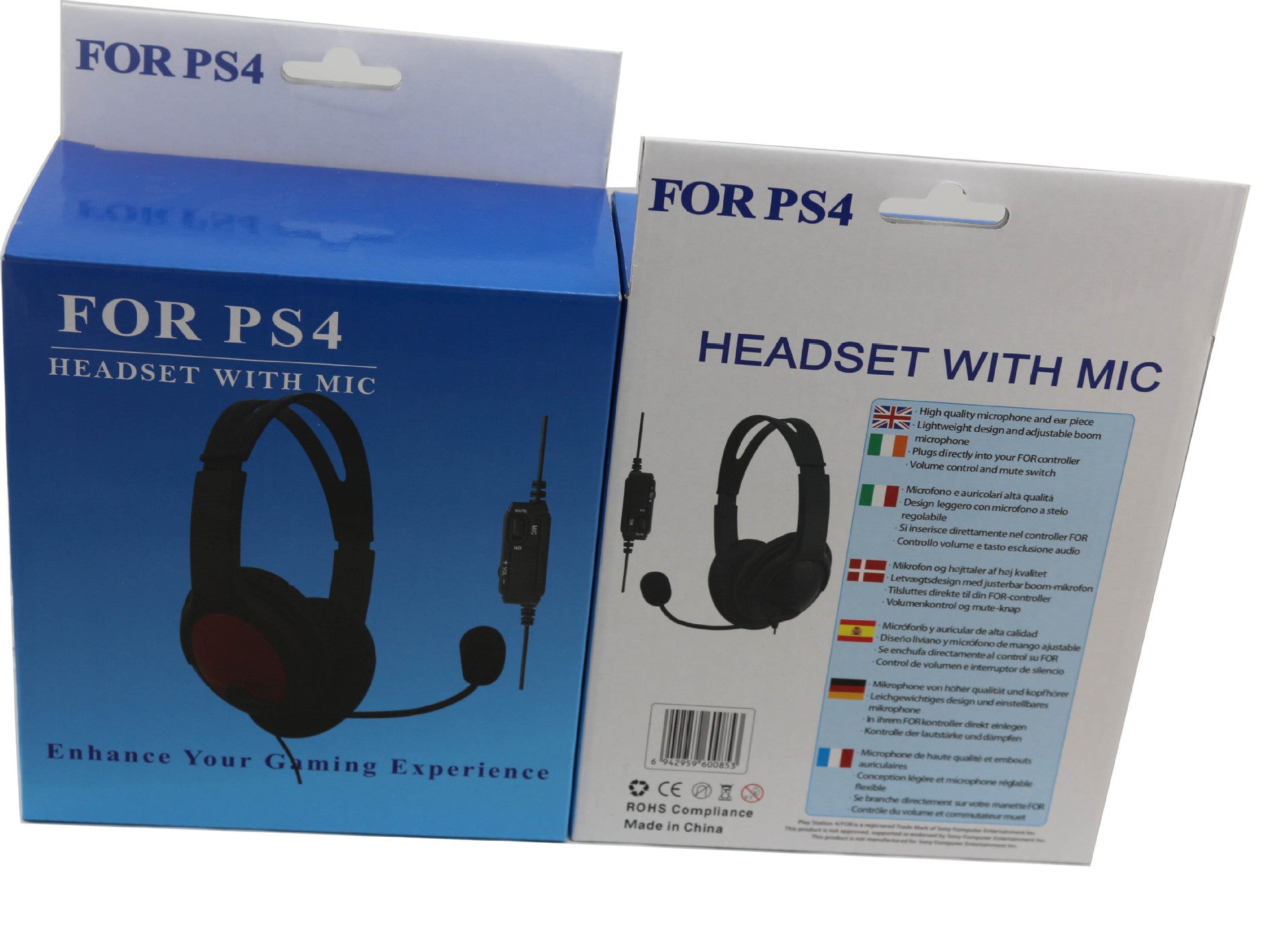 PS4, Mobile Phone Stereo Headphones - Arovion