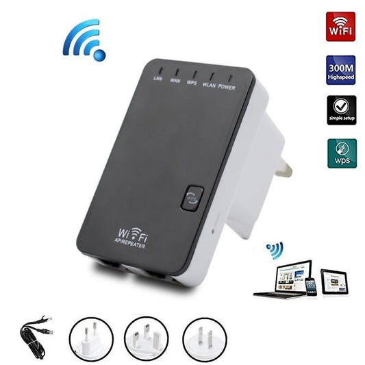 300M Wireless WiFi Signal Repeater Amplifier - Arovion