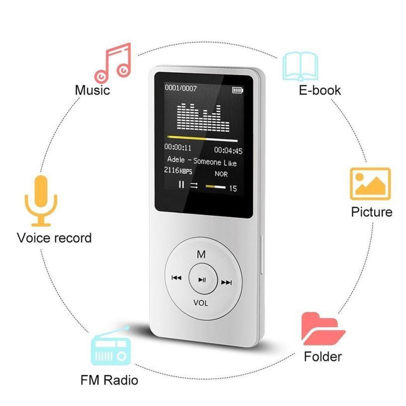 1.8-inch TFT display Portable MP3 player - Arovion