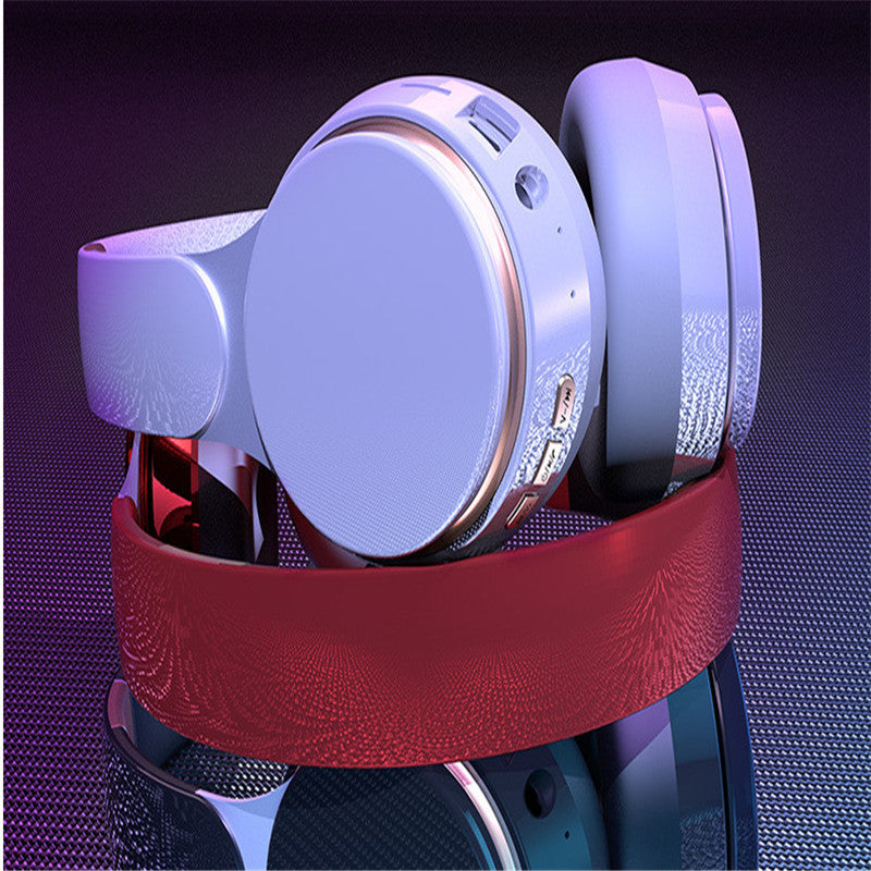 Folding telescopic computer gaming headphones - Arovion