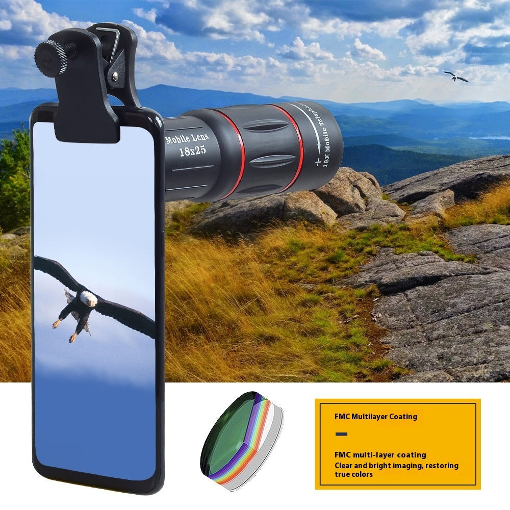 18x HD External Telephoto Lens For Mobile Phones - Arovion