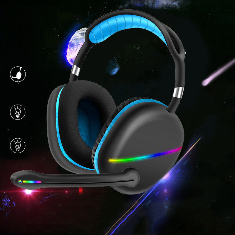 Headset Bluetooth Headset RGB Luminous Wireless - Arovion