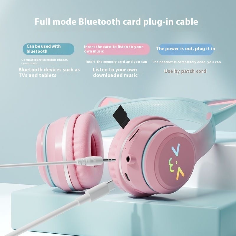 Bluetooth Headphones BT035C Gradient Color - Arovion