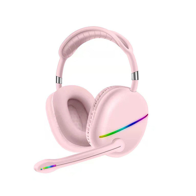 Headset Bluetooth Headset RGB Luminous Wireless - Arovion